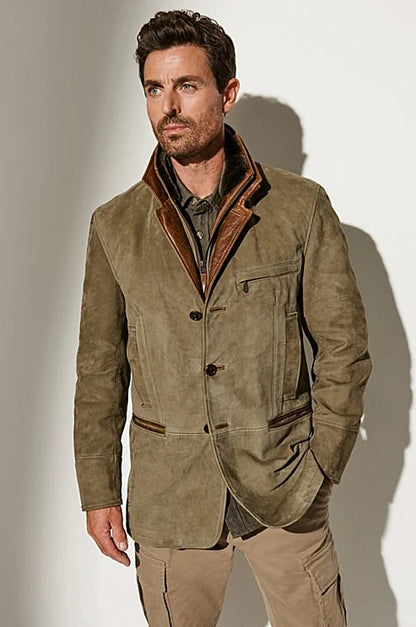 Lucas - Veste vintage d'automne pour homme