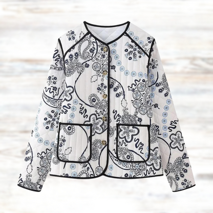 Lula - Veste vintage à imprimé floral