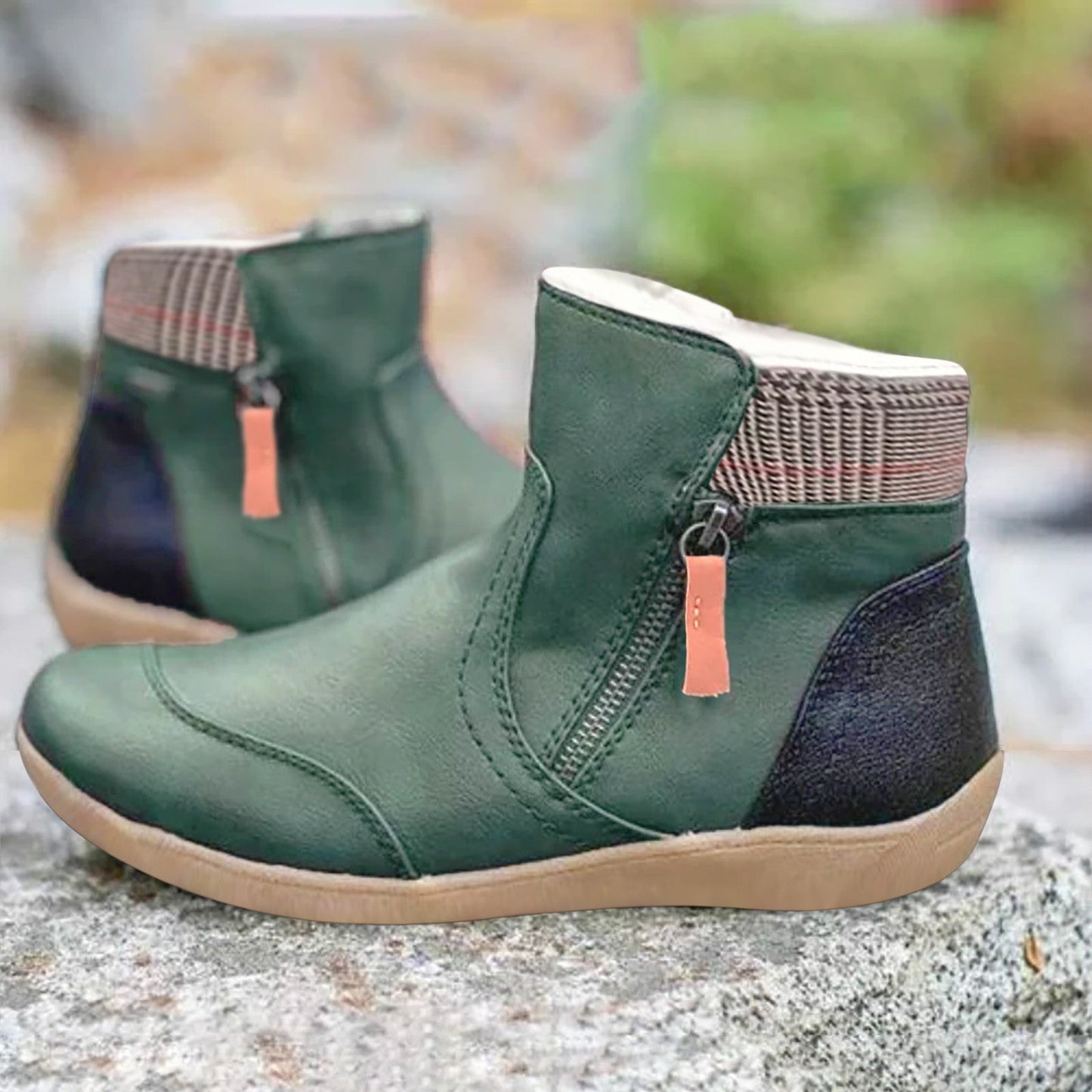 Aenor - Bottes orthopédiques imperméables en cuir