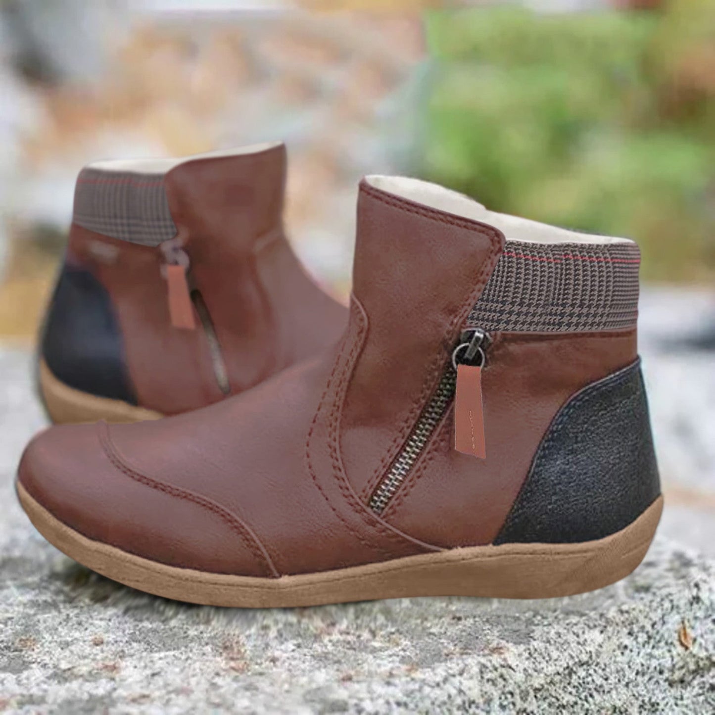 Aenor - Bottes orthopédiques imperméables en cuir