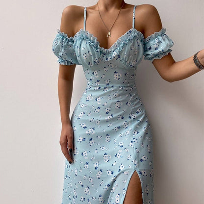 Natalia - Robe de cocktail à encolure en V