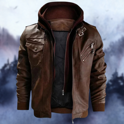 James - Veste en cuir pour homme