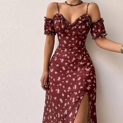 Natalia - Robe de cocktail à encolure en V